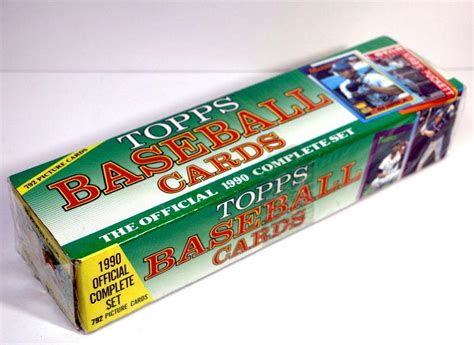 Value of complete set of 1990 topps baseball cards. Things To Know About Value of complete set of 1990 topps baseball cards. 